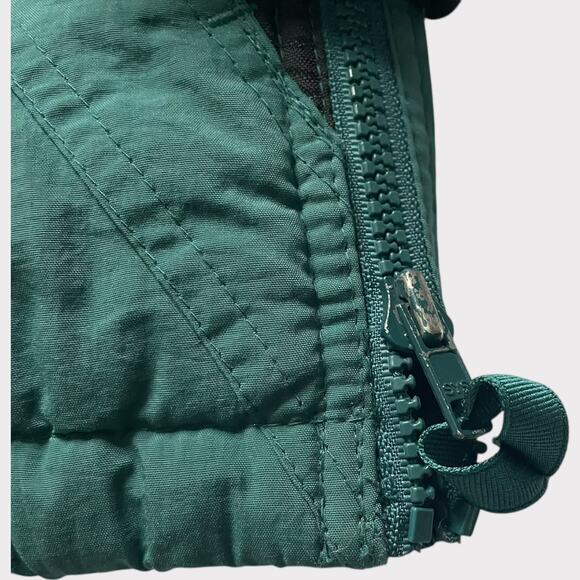 Vintage 90s Starter Proline Eagles Jacket Half Zip Pullover Large L Hood Pouch - Picture 7 of 14